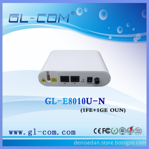 Fiber FTTH Solution modem 1GE+1FE EPON ONU